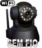 Câmera IP Sem Fio Wireless com Infravermelho